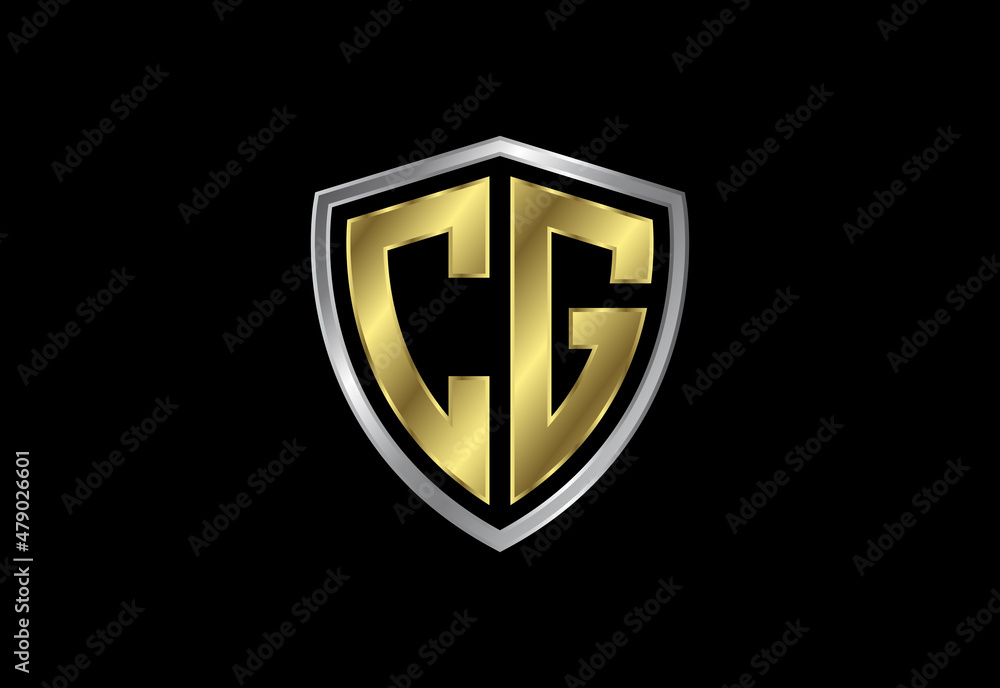 Initial Letter C G Logo Design Vector. Graphic Alphabet Symbol For Corporate Business Identity