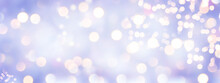 Christmas Background - Violet Background With Bokeh
