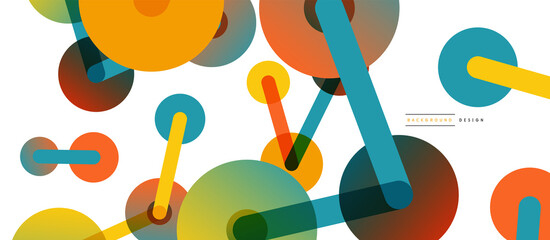 Network concept abstract background. Dots connection. Big data idea. Business template for wallpaper, banner, background or landing