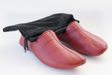 Kamarchin, a domestic shoe made of goat leather.