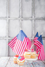 Patriotic USA Cupcakes