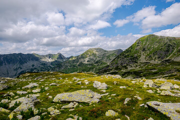 Canvas Print - Landscape in Retezat Mountains, Romania