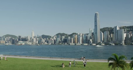 Canvas Print - Hong Kong city