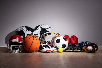  Many Sport Equipment Gear Objects