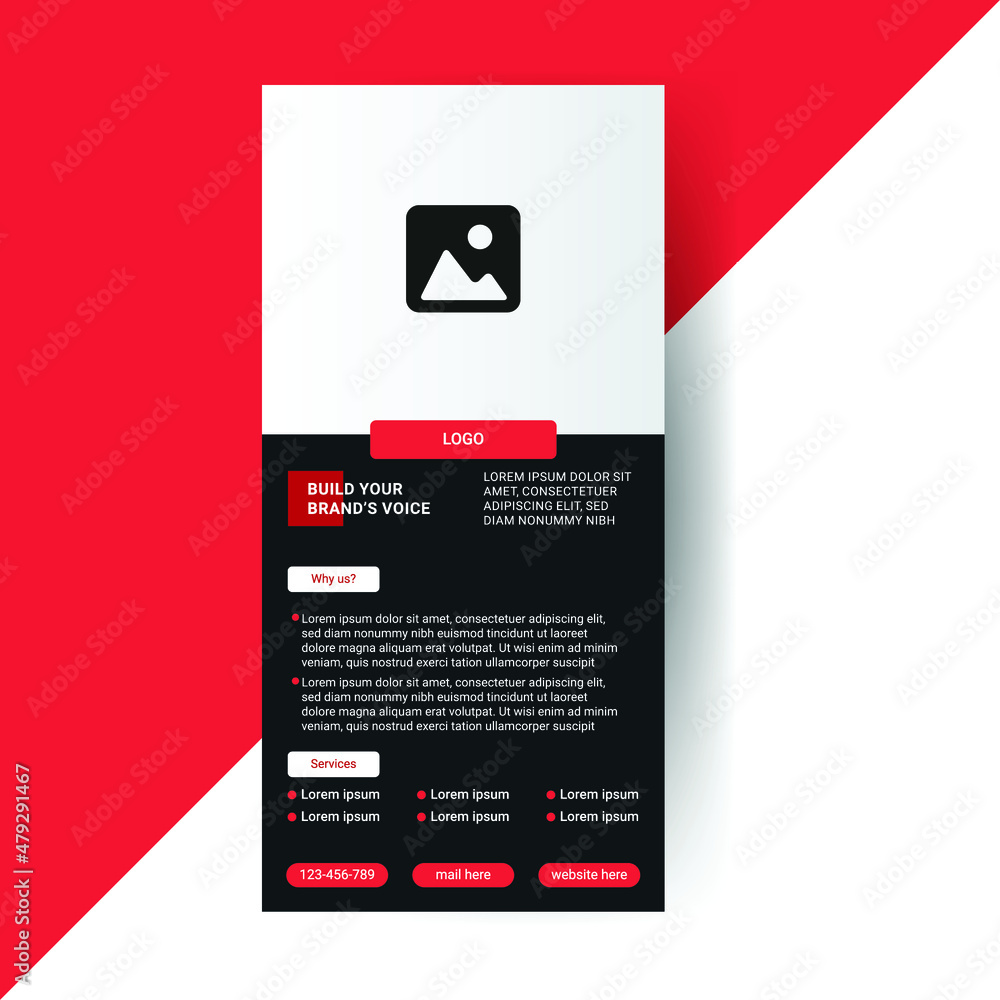 Corporate Dl size flyer, vector, flyer, dl size, eps file, dl vector ...