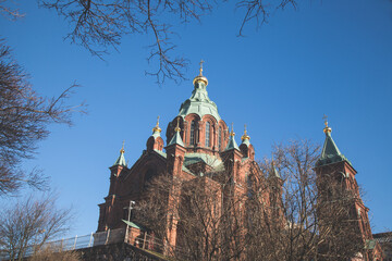 Wall Mural - Helsinki is the capital of Finland.