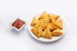 © StockImageFactory - Mini triangle patti samosa