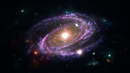 Wall Mural - Planets Galaxy Science Fiction Wallpaper Beauty Deep Space Cosmos Physical Cosmology Stock Photos.