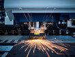 © Westend61 - Sparks in automated machinery at factory