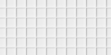 Many Inset White Cube Boxes Block Background Wallpaper Banner Full Frame Filling