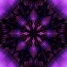 Abstract  Purple, Black, And Lilac Geometric Symmetric Background