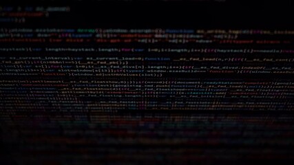 Wall Mural - machine learning code for artificial intelligence applications