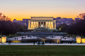 Fototapete - Lincoln Memorial in Washington, D.C., USA
