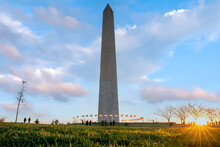 Washington Monument In The National Mall In Washington, D.C., USA