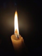 candle in the dark