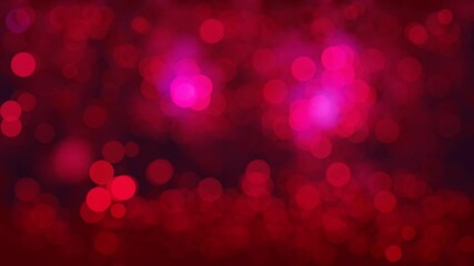 Red bokeh background