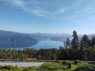 Wall Mural - lake in the mountains