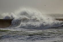 Stormy Wave Splash