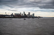 Liverpool Skyline - view from river Mersey
