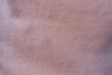 Wall Mural - Background - light pink cotton jersey fabric from above