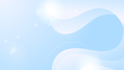 Wall Mural - abstract light blue background