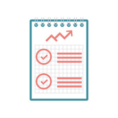 Poster - notepad with analysis list