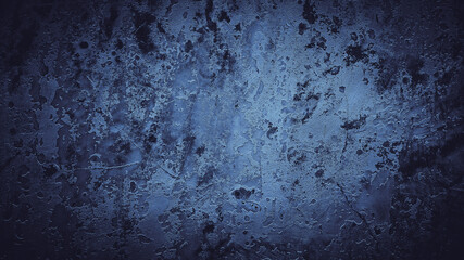 dark blue abstract cement concrete wall texture background