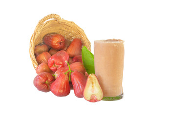 Wall Mural - rose apple juice