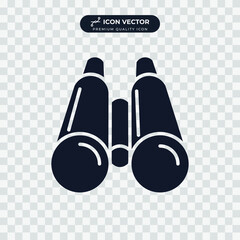 Wall Mural - binoculars icon symbol template for graphic and web design collection logo vector illustration