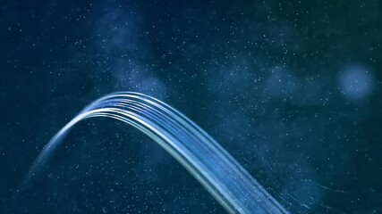 Wall Mural - abstract particles loop background animation in native 4k uhd resolution.