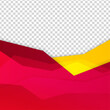 © SyahCreation - Gradient shape transparant red yellow colorful sale post design template background