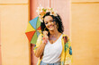 © kleberpicui - Portrait of a Brazilian woman during a carnival block