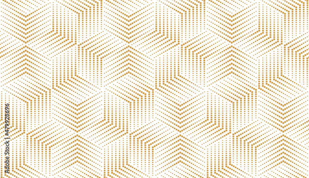 Abstract geometric pattern. A seamless vector background. White and ...