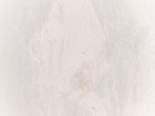 White Concrete Wall Texture. Rough Destroyed Surface In Grunge Style. 