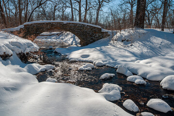 536-40 Stone Bridge Over Sawmill Creek