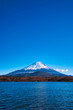 本栖湖からの冬富士