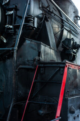 Wall Mural - Old steam engine details