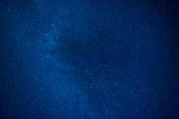 Wall Mural - dark night sky with many stars