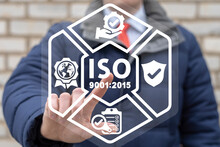 ISO 9001:2015 Standard Concept. ISO 9001 2015 Standards Quality Control. Quality Management International Standardization Organization. Requirements.
