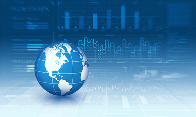 Poster - Global communication and technology Image