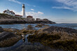 © letfluis - Portland Headlight in Cape Elizabet, Maine