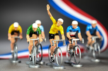 sport cycliste cyclisme course vainqueur velo jaune tour France francais