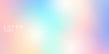 Abstract Vector Background Soft Pastel Gradation Bright Creative Ideas
