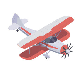 Sticker - Isometric Agricultural Plane