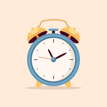 Alarm Clock Concept. Vector Illustration