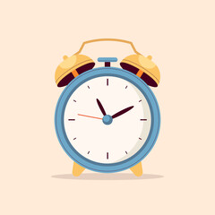 alarm clock concept. vector illustration