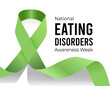 © Maxim P - National Eating Disorders Awareness Week. Illustration on white