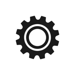 Wall Mural - gear logo icon design template vector