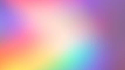 Wall Mural - Pink purple very peri blue yellow gradient. Unicorn holographic pastel background