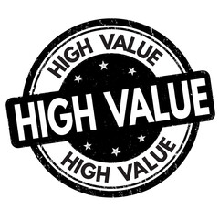 Wall Mural - High value grunge rubber stamp